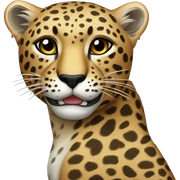 leopard sticker