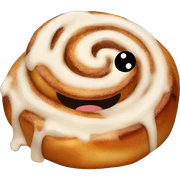 Cinnamon roll sticker