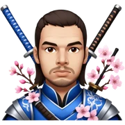 Samurai Warrior sticker