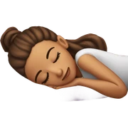 Ariana Grande sleeping sticker
