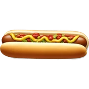 Hotdog with an Olive Garden gift card  sticker