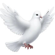Dove classic sticker