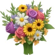 bouquet of flowers  sticker