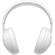 White headphones sticker