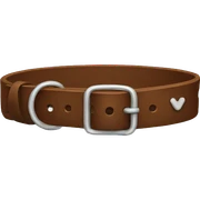 Dog collar sticker