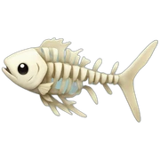 fish bones sticker