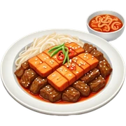 Korean food sticker