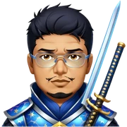 Celestial Samurai sticker