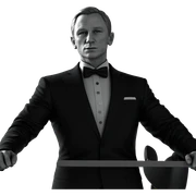 monochrome formal portrait of male sticker