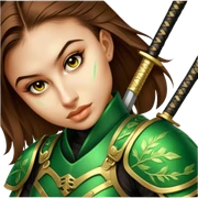 Emerald Samurai sticker