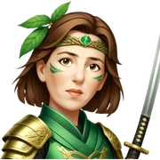 Emerald Samurai sticker