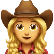Cowgirl  sticker