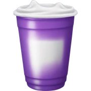 Double cup white of purple drink sticker
