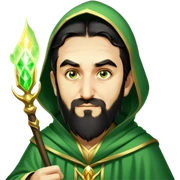 Verdant Wizard sticker