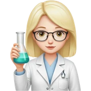 Chemistry aesthetic girl sticker