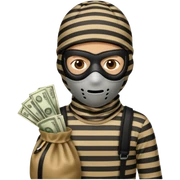 Robber sticker