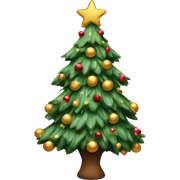 Coquette Christmas tree sticker