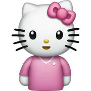 Hello kitty sticker
