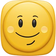 classic smiley face emoji sticker