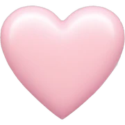 pastel pink heart sticker