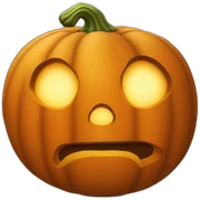 Pumpkin sticker