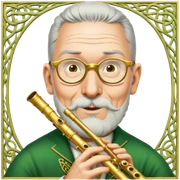 Irish Musician sticker