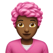 Pink sticker