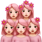 Emojis de las grils🌷🌷 sticker