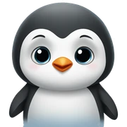 Baby penguin  sticker