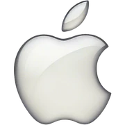 Apple logo sticker