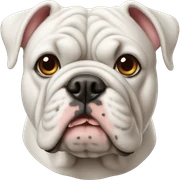 Bulldog sticker