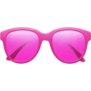 Pink sunglasses  sticker