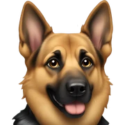 german shephard sticker