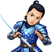 Celestial Samurai sticker