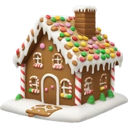 gingerbread house sticker