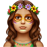 Flower-Crowned Dancer sticker