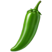 green chilli sticker