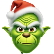Grinch sticker