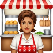 Street Food Vendor sticker