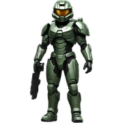 Halo Spartan Standing sticker