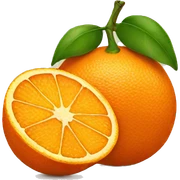 Orange sticker