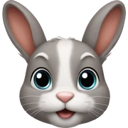 Bunny sticker