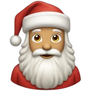 christmas santa sticker