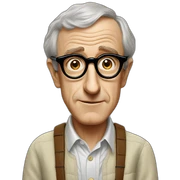 Woody Allen sticker