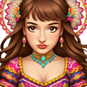 Folkloric Dancer sticker