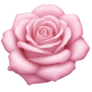 Cœur pastel rose sticker