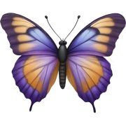 Butterfly sticker