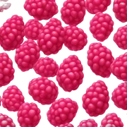 Raspberry diamond sticker