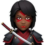 Shadow Samurai sticker