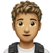 Teen boy sticker